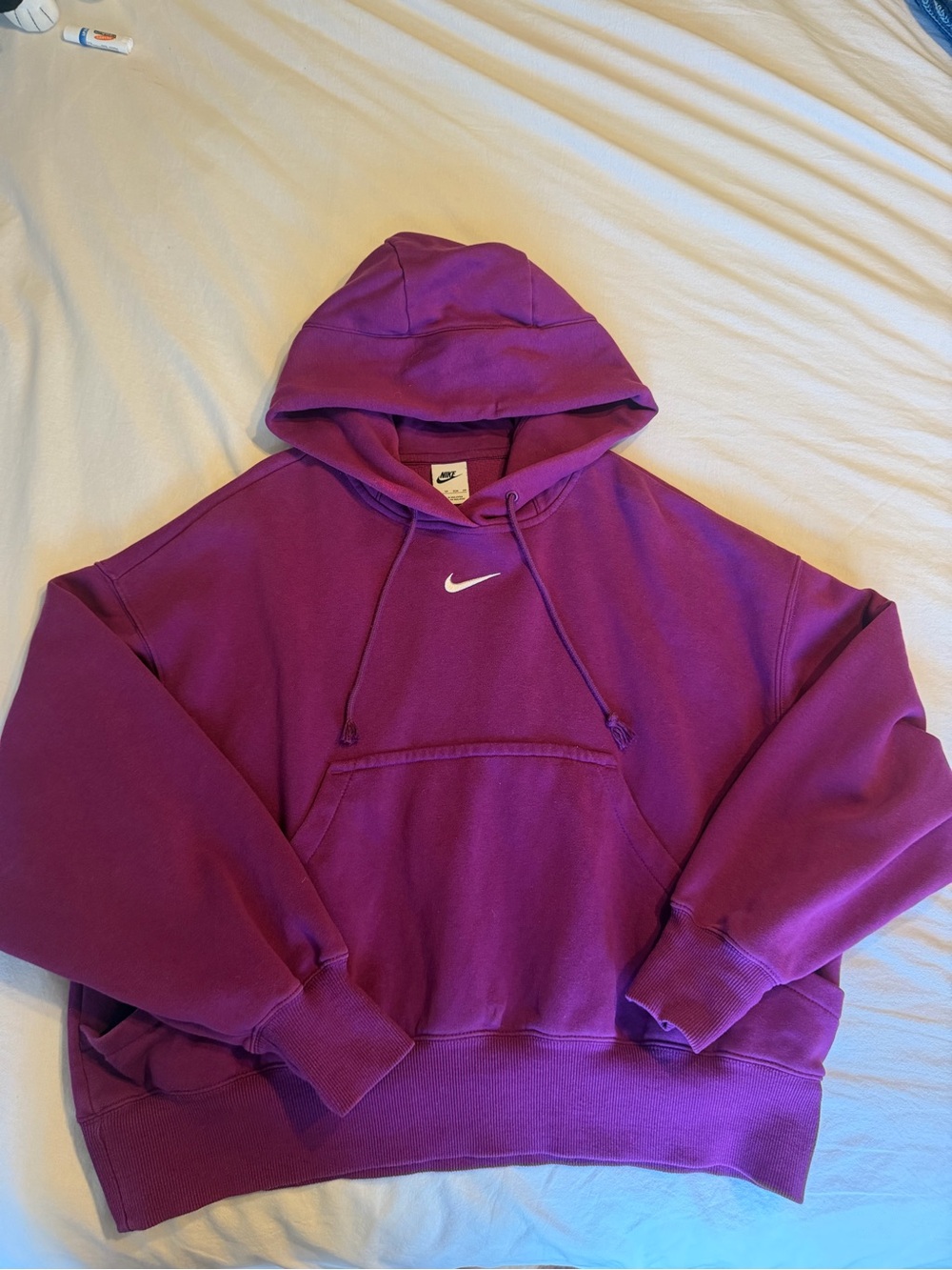 Nike Women’s Purple Phoenix Fleece Hoodie